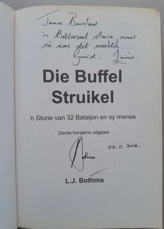 DIE BUFFEL STRUIKEL **Signed**