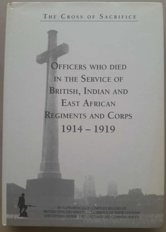 THE CROSS OF SACRIFICE Vol. 1