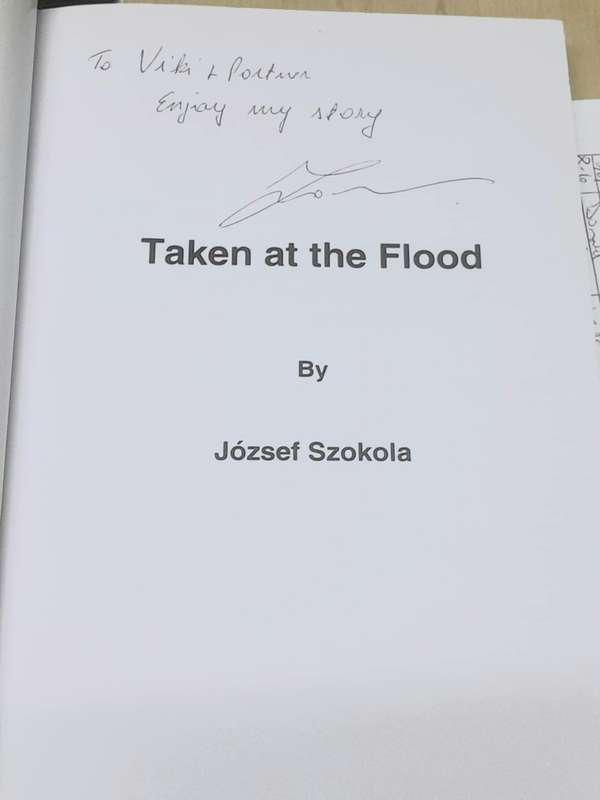 TAKEN AT THE FLOOD **Signed Copy**
