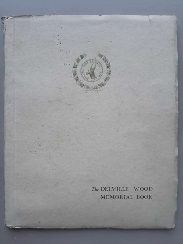 THE DELVILLE WOOD MEMORIAL BOOK