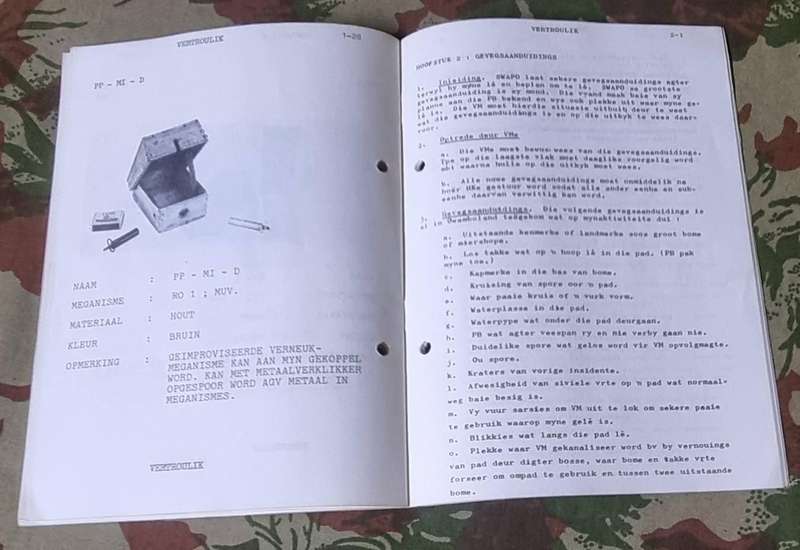 BORDER WAR SEKTOR 10 MYN BEWUSTHEID MANUAL