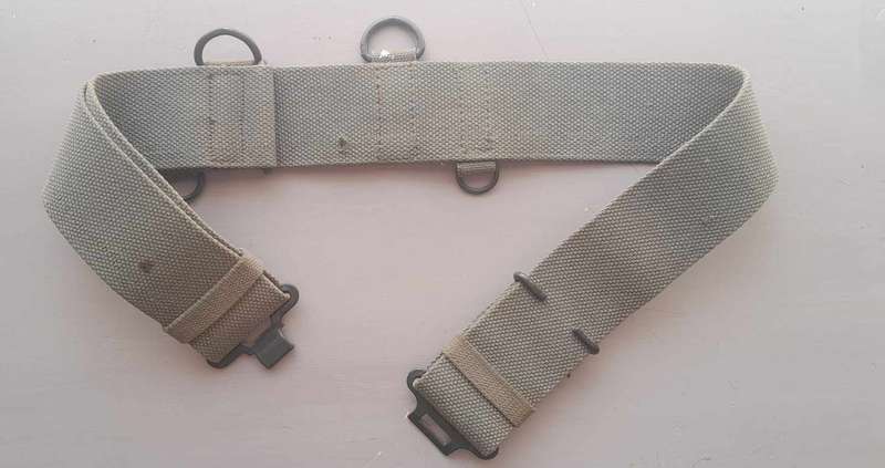 SADF SKELETON WEBBING BELT