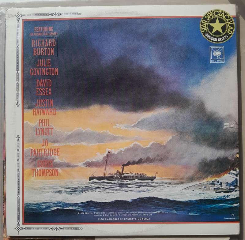 WAR OF THE WORLDS LP