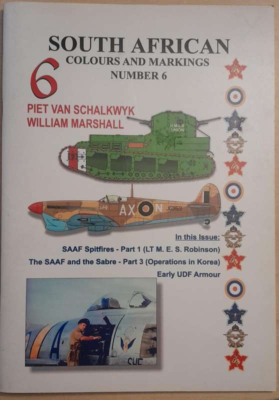 SOUTH AFRICAN COLOURS AND MARKINGS **No. 6**