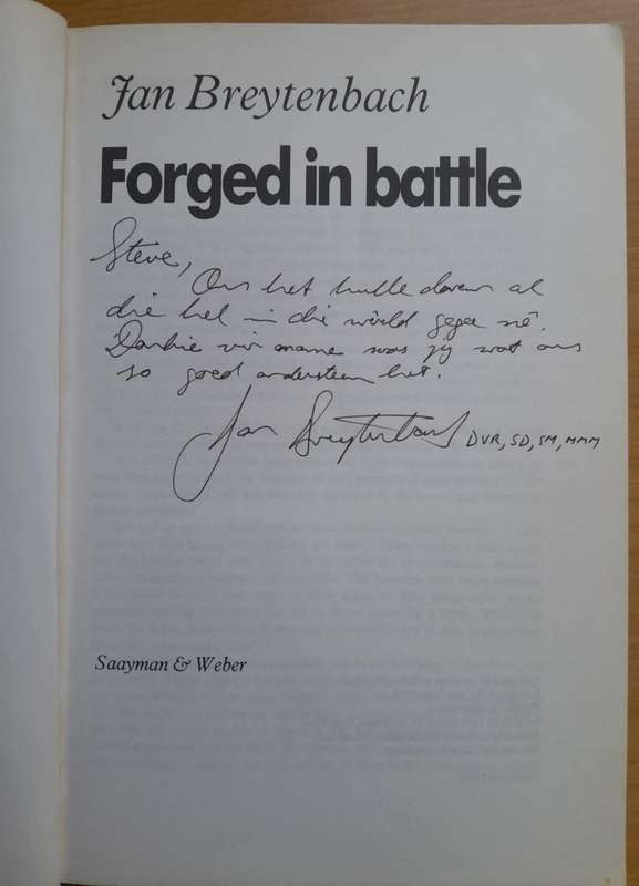 FORGED IN BATTLE **Signed Edition**