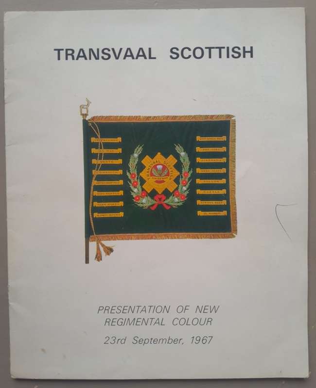 TRANSVAAL SCOTTISH **1967**