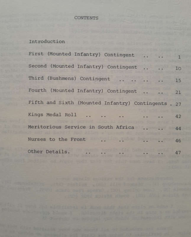 WESTERN AUSTRALIAN CONTINGENTS TO THE SOUTH AFRICAN WAR