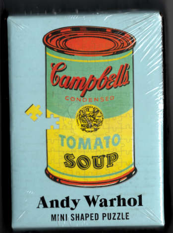 ANDY WARHOL Mini Campbells Shaped Puzzle