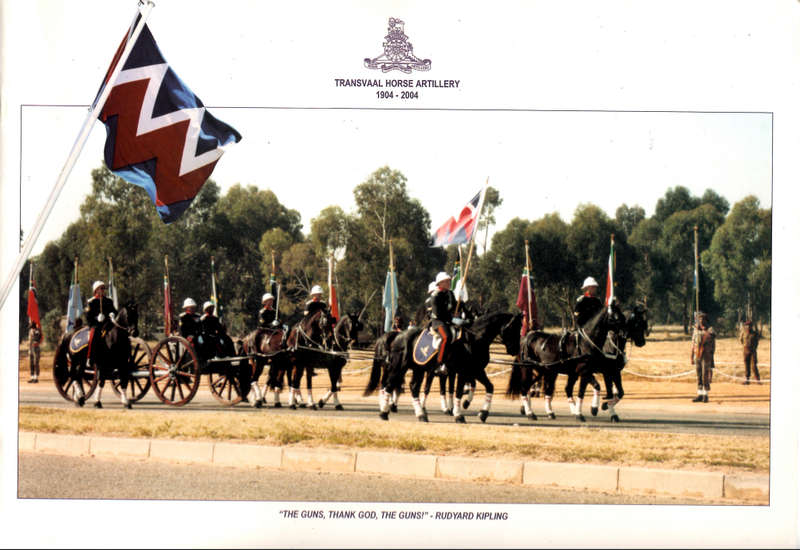 TRANSVAAL HORSE ARTILLERY 1904-2004