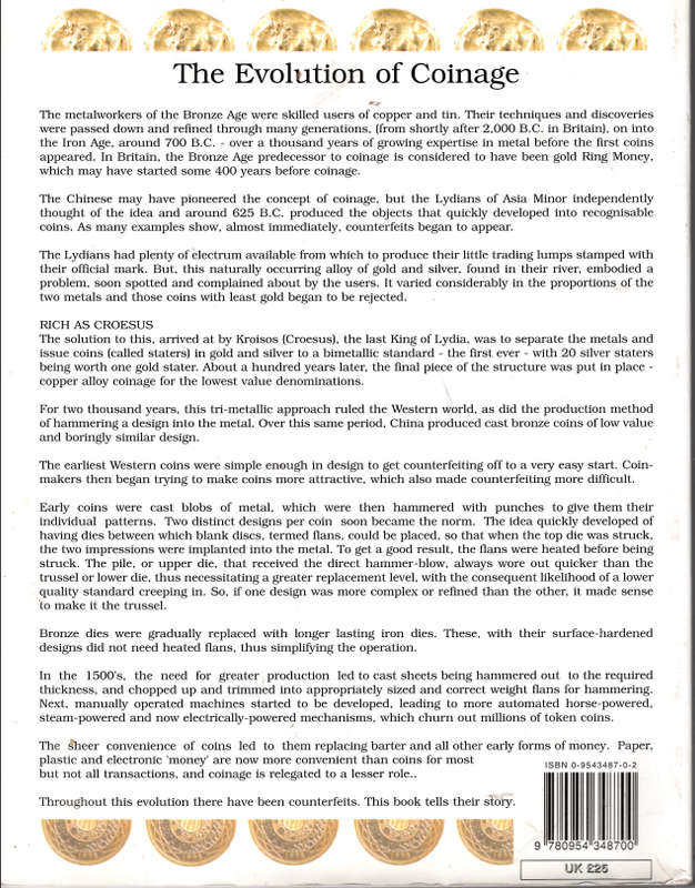 THE COUNTERFEIT COIN STORY ** Ken Peters **