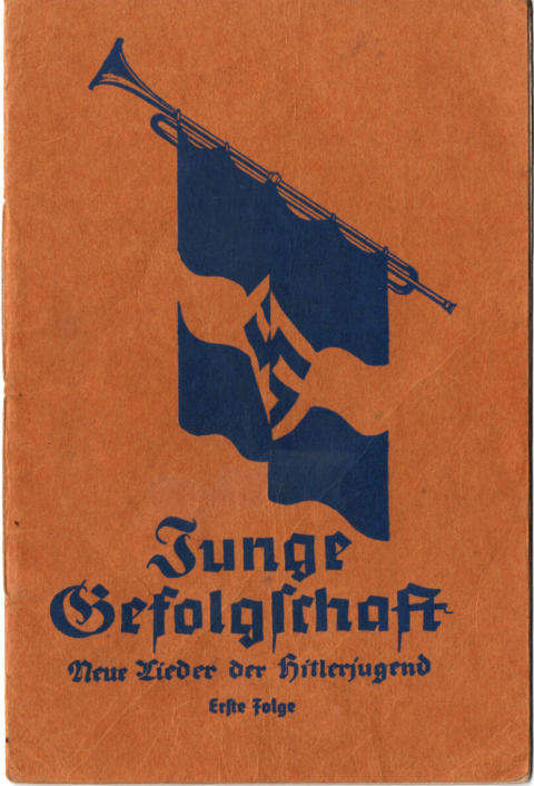 THIRD REICH HITLER YOUTH SONGBOOKS
