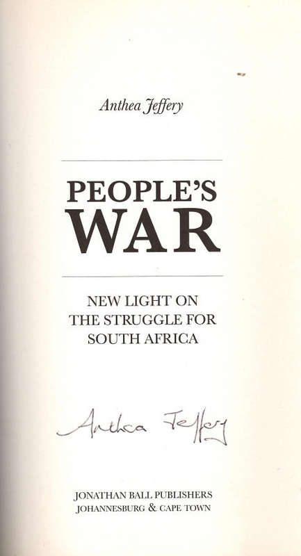 PEOPLE'S WAR **Signed**