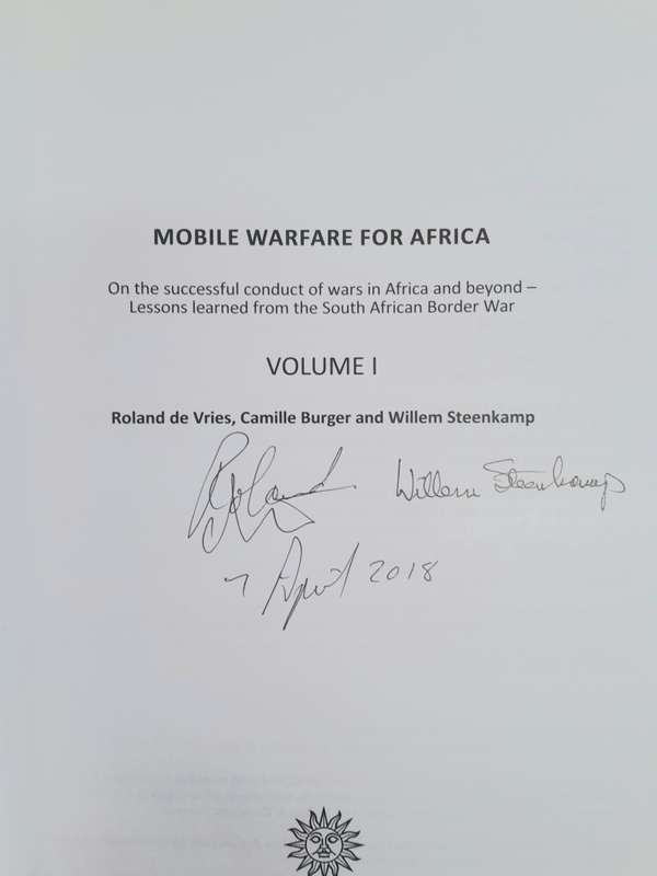MOBILE WARFARE FOR AFRICA and ATLAS ** Signed **