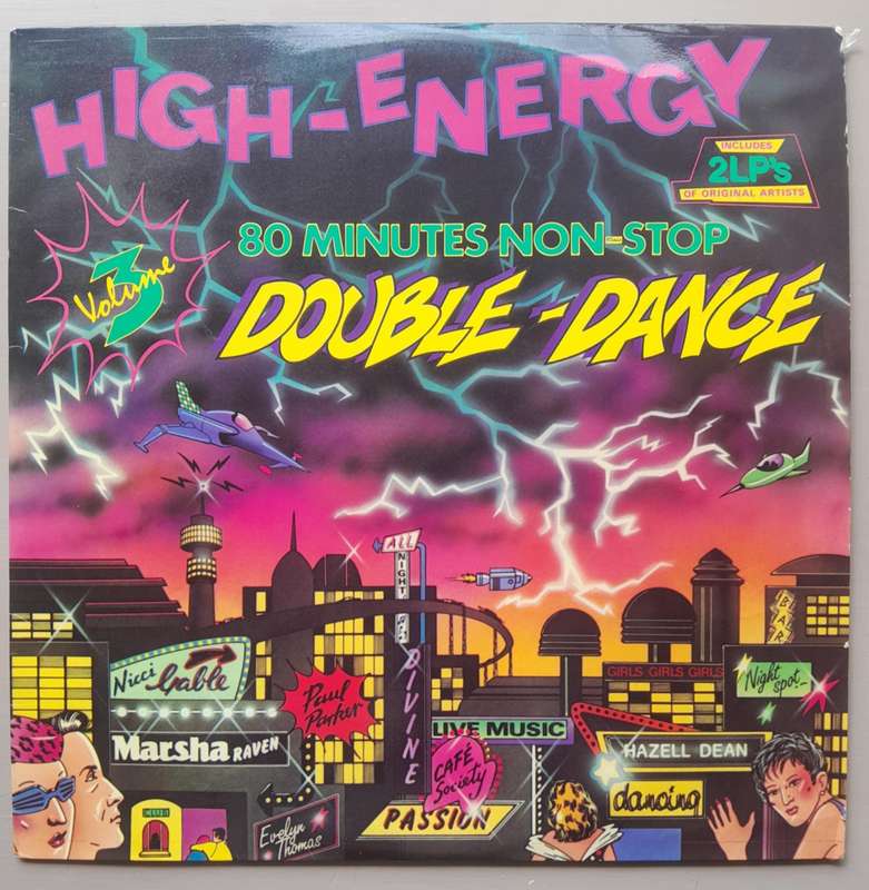 HIGH-ENERGY DOUBLE-DANCE Vol  3 LP