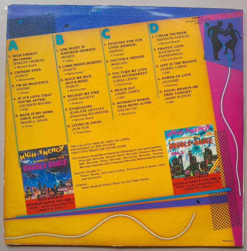 HIGH-ENERGY DOUBLE-DANCE Vol  3 LP