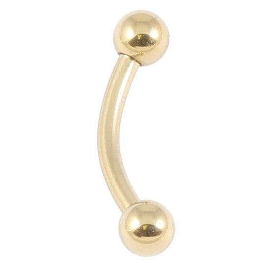 Curved barbell