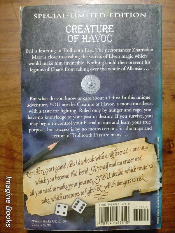 Creature Of Havoc - Steve Jackson