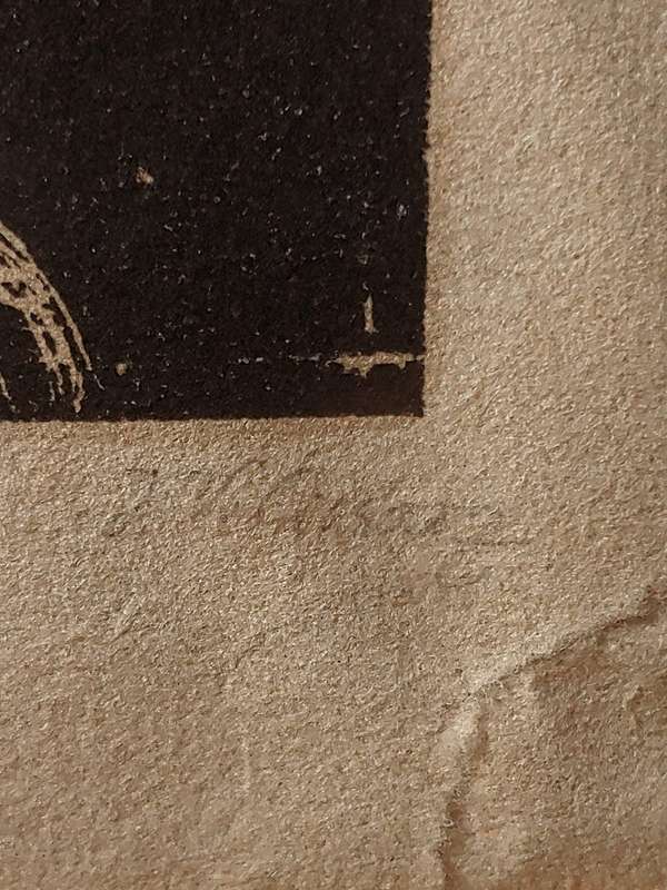 Cissarz, J. V. - Original Woodcut