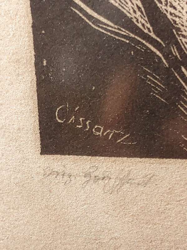 Cissarz, J. V. - Original Woodcut