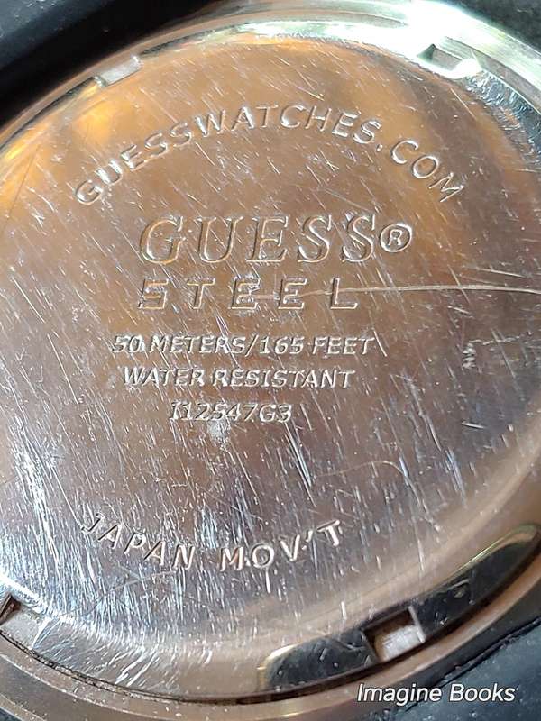 Guess Steel - Quartz Man's Watch - REDUCED TO CLEAR (starts/stops)