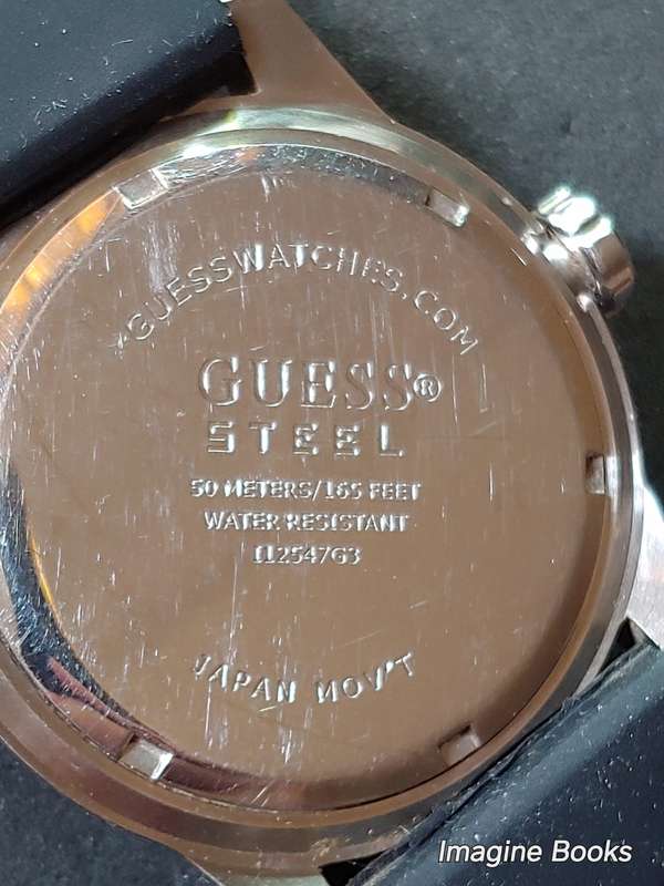 Guess Steel - Quartz Man's Watch - REDUCED TO CLEAR (starts/stops)