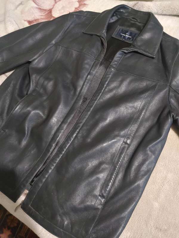 Daniel Hechter Man's XL Leather Jacket