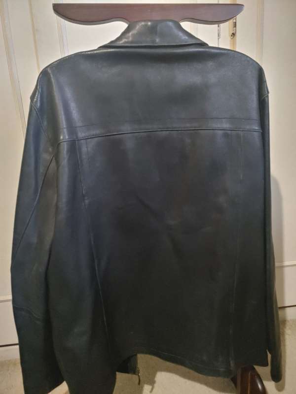 Daniel Hechter Man's XL Leather Jacket