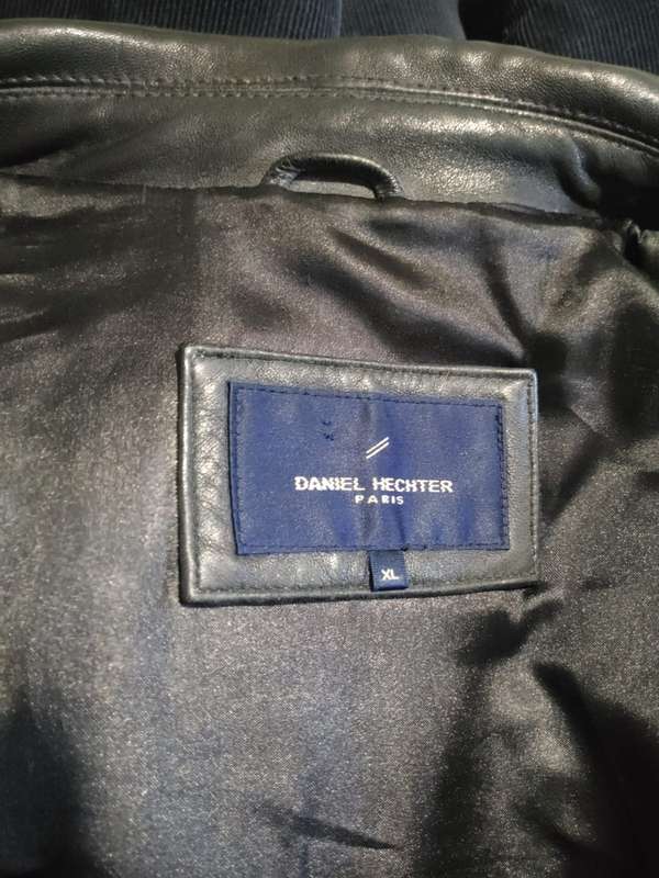 Daniel Hechter Man's XL Leather Jacket