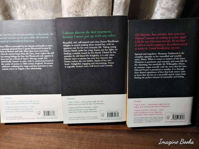 Jane Austen - Three Titles in One Lot