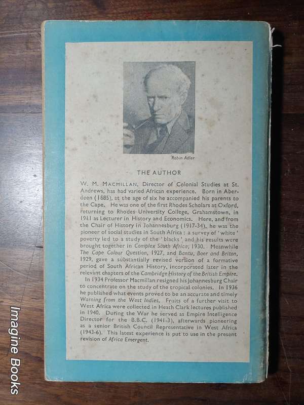 Africa Emergent - W. M. Macmillan
