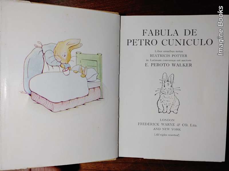 Fabula De Petro Cuniculo - Beatrix Potter - Peter Rabbit in Latin