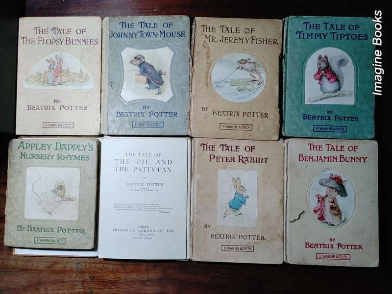 Beatrix Potter - Bundle of 9 Original Books