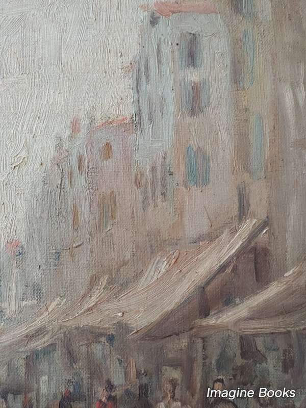 F. Scarpa - Original Oil on Canvas - Camogli (Genoa) PLUS one other