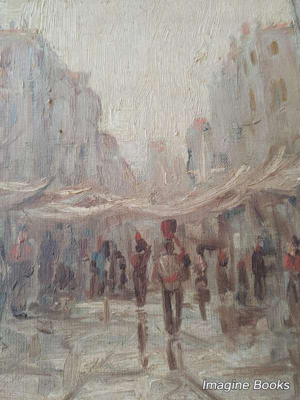 F. Scarpa - Original Oil on Canvas - Camogli (Genoa) PLUS one other