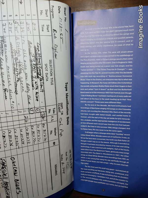 Bob Dylan - Bootleg Series 1-3  (Booklet)
