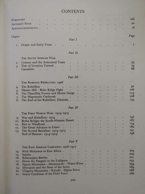 The Durban Light Infantry - Volume 1 - 1854 - 1934