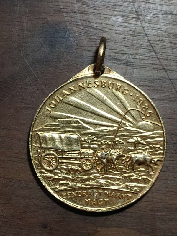 Johannesburg - Empire Exhibition Medallion - Rykstentoonstelling - 1936