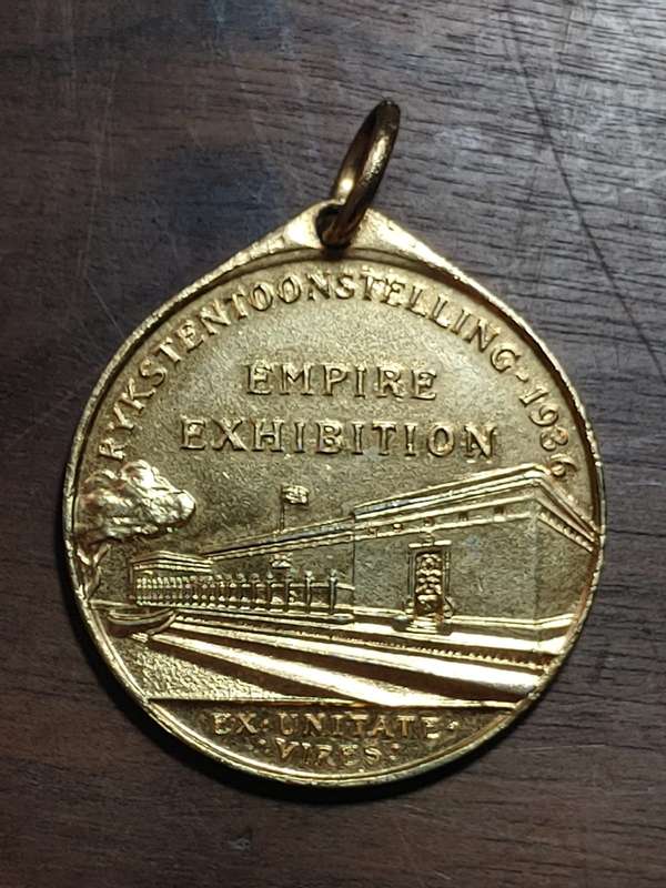Johannesburg - Empire Exhibition Medallion - Rykstentoonstelling - 1936