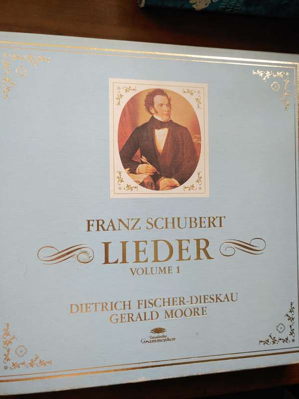 Franz Schubert - Lieder Vol. 1 - 12 LP Box Set - Deutsche Grammophon