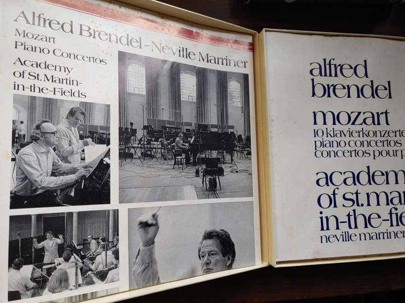 Mozart - 10 Klavierkonzerte - Piano Concertos - 4 LP Box Set - Alfred Brendel - PHILIPS