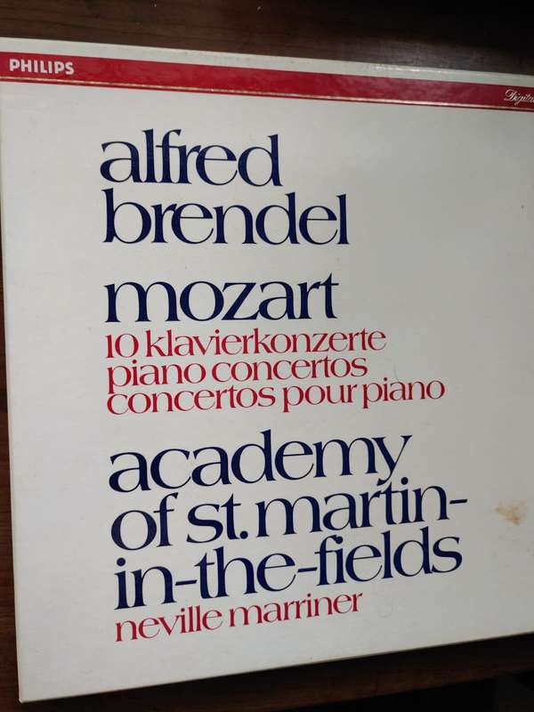 Mozart - 10 Klavierkonzerte - Piano Concertos - 4 LP Box Set - Alfred Brendel - PHILIPS