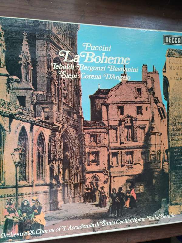 La Boheme - Puccini - 2 LP Box Set - DECCA