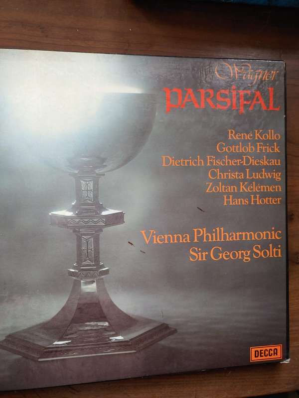 Parsifal - Wagner - 5 LP Box Set - Vienna Philharmonic - Sir Georg Solti