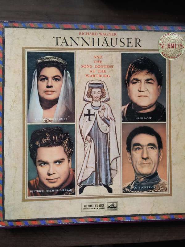 Tannhauser - Wagner - 4 LP Box Set - EMI His Master's Voice