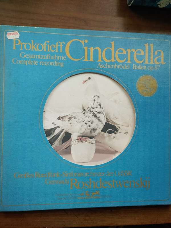 Cinderella - Prokofieff - Aschenbrodel Ballet op. 87 - 2 LP Box Set - Eurodisc