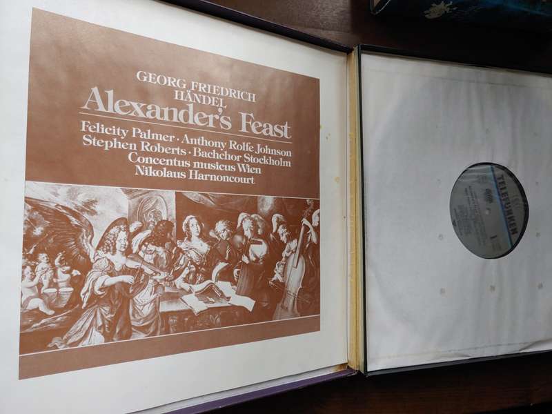 Alexander's Feast - Handl - Telefunken Boxed LP Set