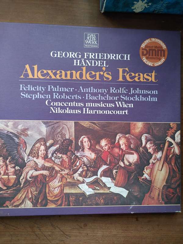 Alexander's Feast - Handl - Telefunken Boxed LP Set
