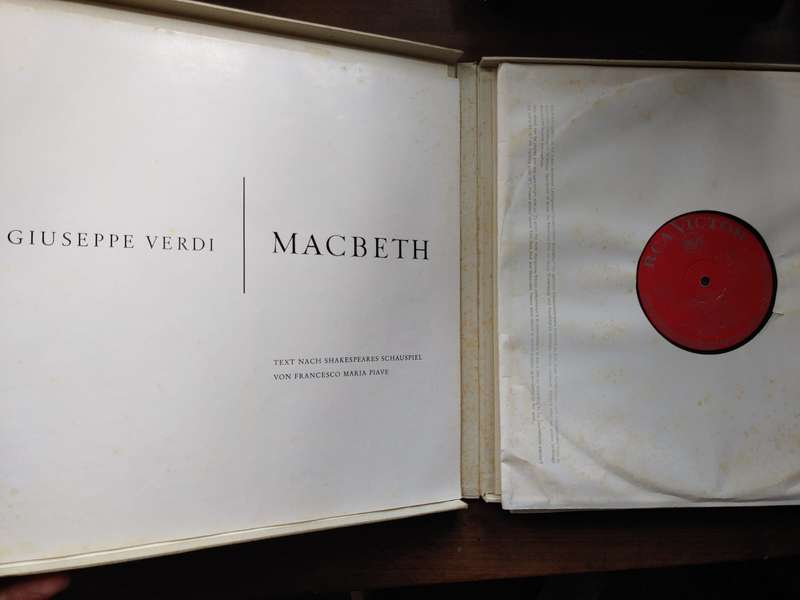 Macbeth - Verdi - LP Boxed Set RCA