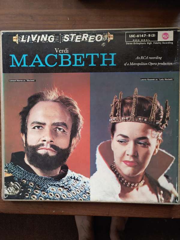 Macbeth - Verdi - LP Boxed Set RCA