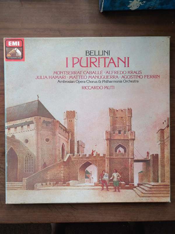 I Puritani - Bellini - LP Boxed Set - EMI